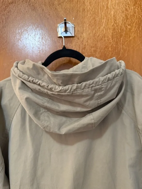 Zara Lightweight Hooded Snap Side. Top Jacket - Picture 12 of 13